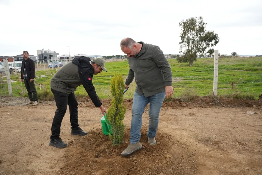 Gömeç’te Fidanlar Toprakla Buluştu: “Geleceğimize Nefes Olacak Yeni Yaşam Alanı”