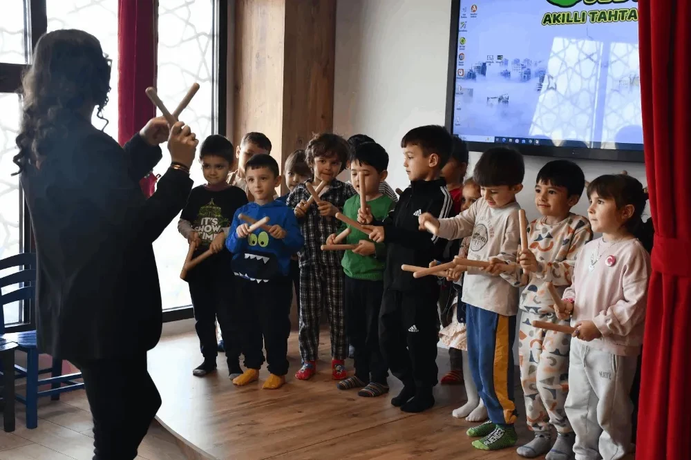 Büyükşehir ile Çocuklar Eğlenerek Öğrendi