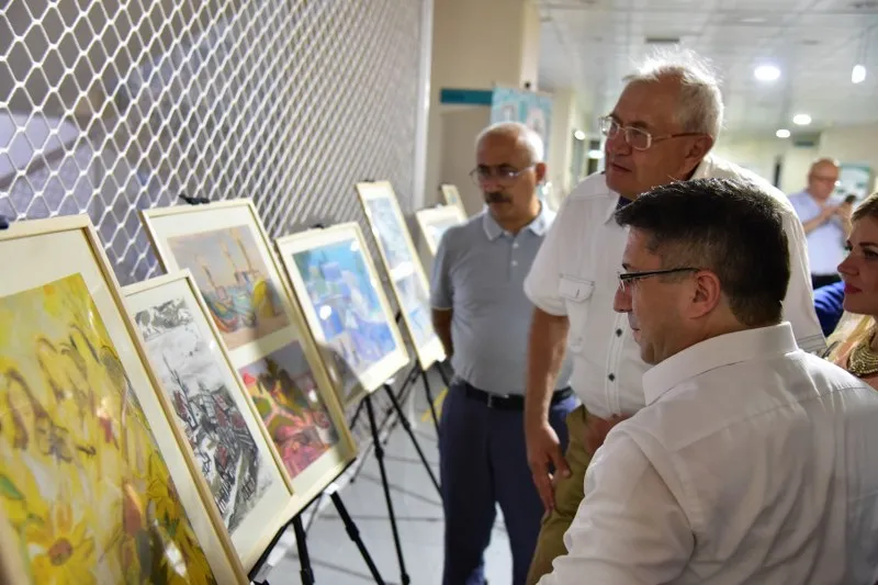 “Beautiful World- Güzel Dünya” Resim Sergisi BAÜN’de Açıldı